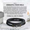 Cadou Barbatul Vietii – Bratara Piele - dalora.ro