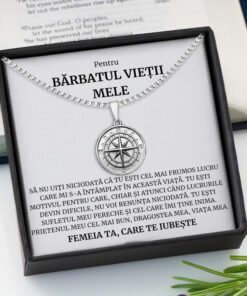 Cadou Barbatul Vietii – Colier Busola - dalora.ro