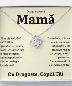 Cadou Mama – Colier Love Knot Copii - dalora.ro