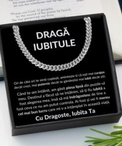 Cadou Iubit – Colier Eternal BLK - dalora.ro