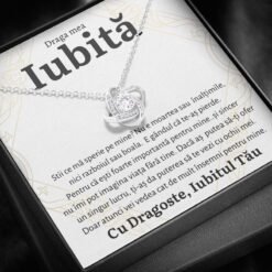 Cadou Iubita – Colier Love Knot Importanta - dalora.ro