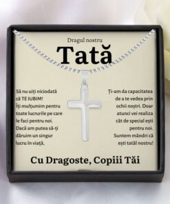 Cadou Tata – Colier Cross Copii - dalora.ro