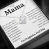 Cadou Mama – Colier Love Knot Fiu “Importanta” - dalora.ro