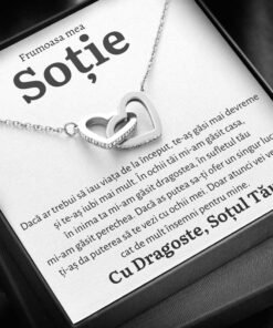 Cadou Sotie – Colier Inimi Inceput - dalora.ro