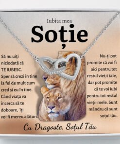 Cadou Sotie – Colier Inimi Lei - dalora.ro
