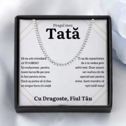 Cadou Tata – Colier Forever Fiu Mandru - dalora.ro