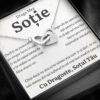 Cadou Sotie – Colier Inimi Mereu - dalora.ro