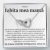 Cadou Iubita Mama – Colier Inimi Fiica - dalora.ro