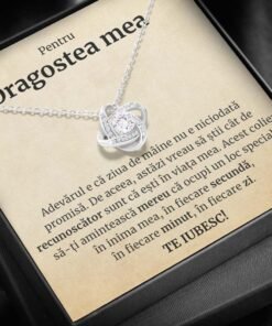 Dragostea – Colier Love Knot - dalora.ro