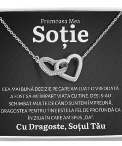 Cadou Sotie – Colier Inimi DECIZIE - dalora.ro