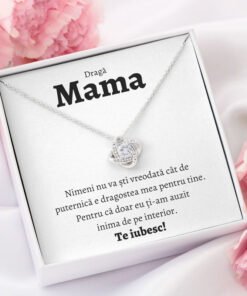 Cadou Mama – Colier Love Knot “Interior” - dalora.ro
