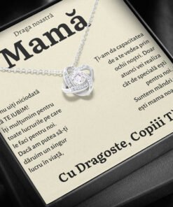 Cadou Mama – Colier Love Knot Copii - dalora.ro