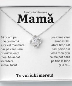 Cadou Mama – Colier Love Knot – Incredere - dalora.ro