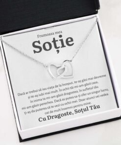 Cadou Sotie – Colier Inimi Inceput - dalora.ro