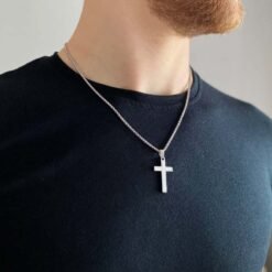 Cadou Tata – Colier Cross Copii - dalora.ro