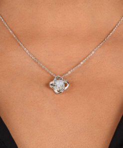 Cadou Mama – Colier Love Knot Copii - dalora.ro