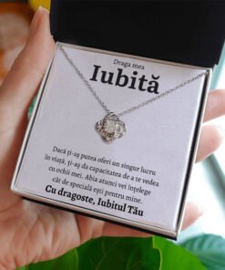 Cadou Iubita – Colier Love Knot - dalora.ro