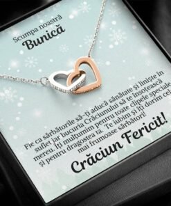 Cadou Bunica – Colier Inimi