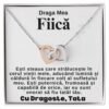 Pentru Fiica - Colier Inimi Pereche