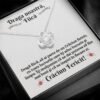 Cadou Fiica - Colier Love Knot de Craciun