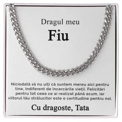 Cadou Tata – Colier Eternal Fiu