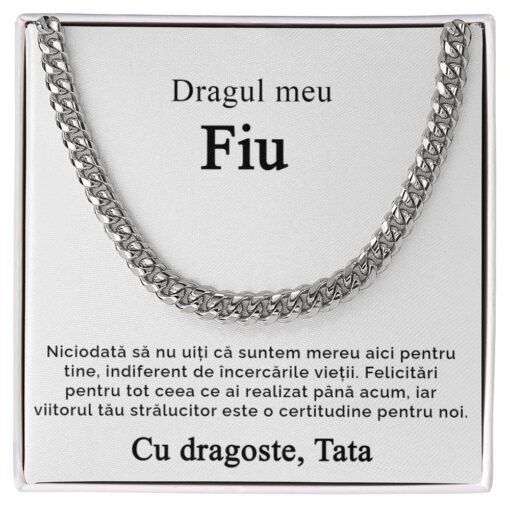 Cadou Tata – Colier Eternal Fiu