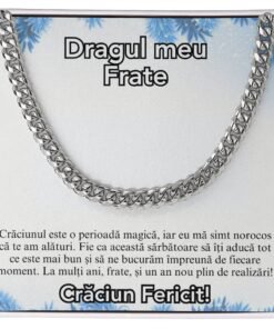 Cadou Frate – Colier Eternal Link Craciun