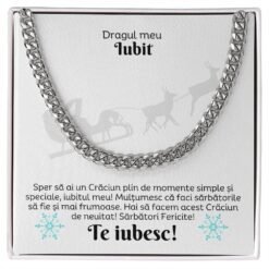 Cadou Iubit – Colier Eternal Link Craciun