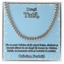 Cadou Tata - Colier Eternal Link de Sarbatori